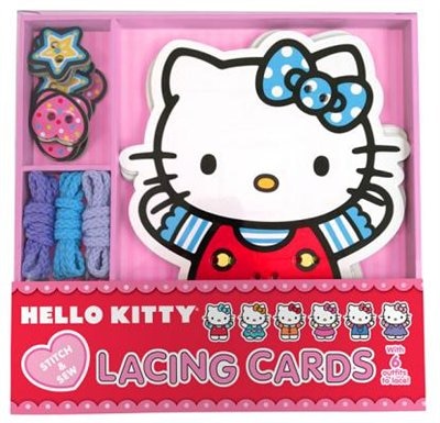 HELLO KITTY LACING CARDS