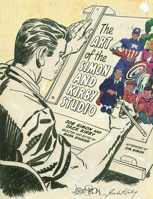 Couverture_The Art Of The Simon And Kirby Studio