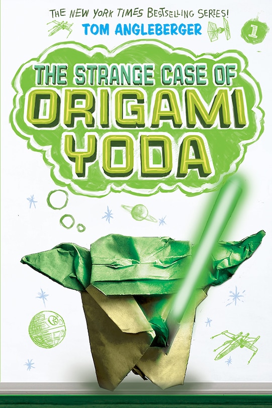 Front cover_The Strange Case of Origami Yoda (Origami Yoda #1)