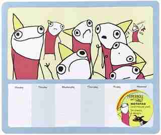 Hyperbole And A Half Notepad (and Mouse Pad): 54 Sheets, 6 Designs by Allie Brosh