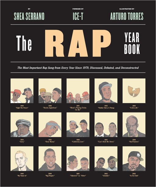 The Rap Year Book: The Most Important Rap Song From Every Year Since 1979, Discussed, Debated, and Deconstructed by Shea Serrano