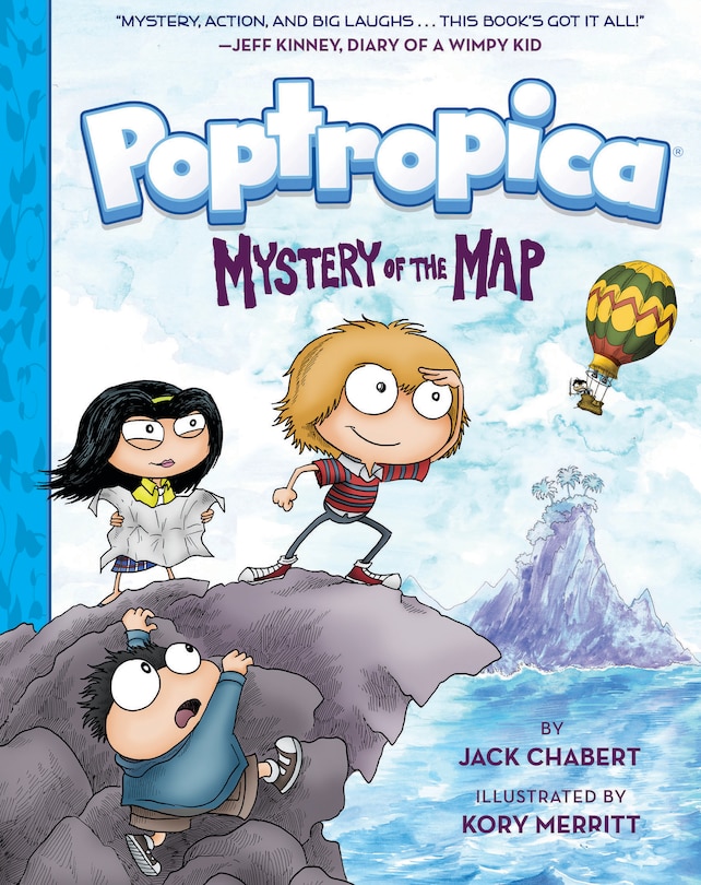Front cover_Mystery of the Map (Poptropica Book 1)