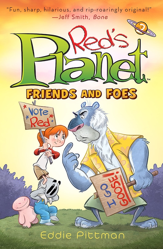 Front cover_Friends and Foes (Red's Planet Book 2)