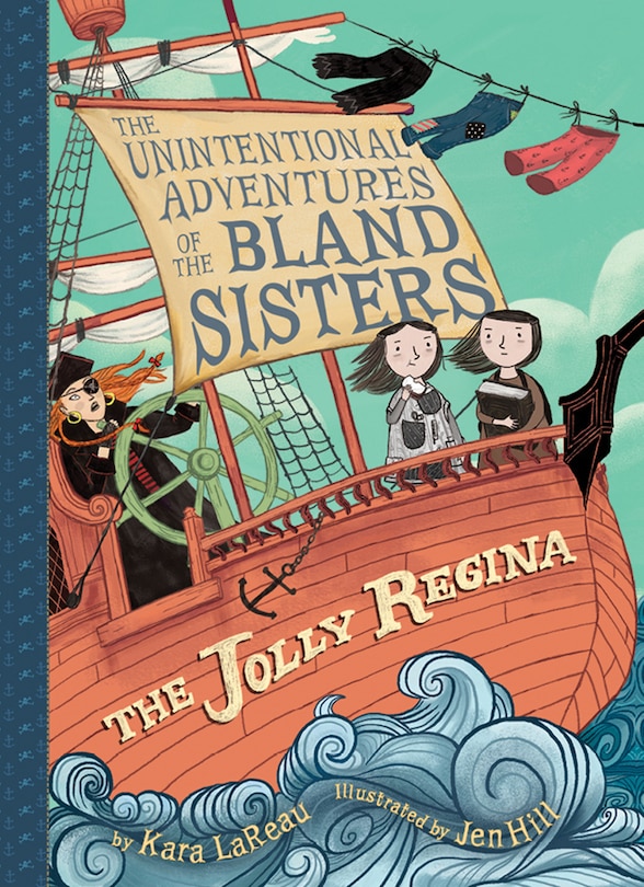 Couverture_The Jolly Regina (The Unintentional Adventures of the Bland Sisters Book 1)