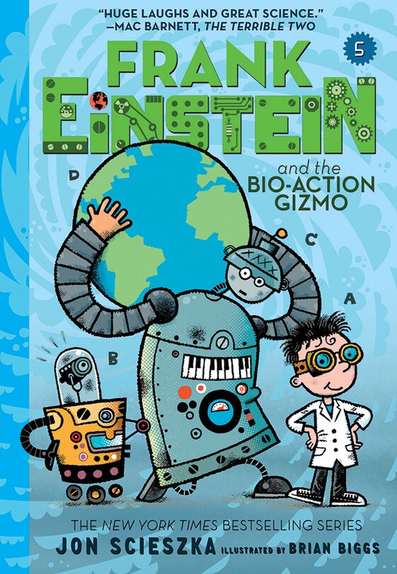 Front cover_Frank Einstein and the Bio-Action Gizmo (Frank Einstein #5)