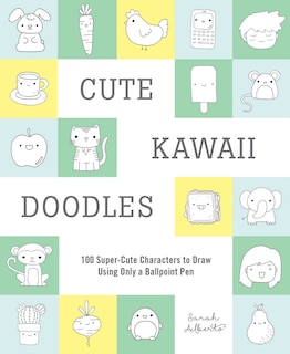 Front cover_Cute Kawaii Doodles (guided Sketchbook)