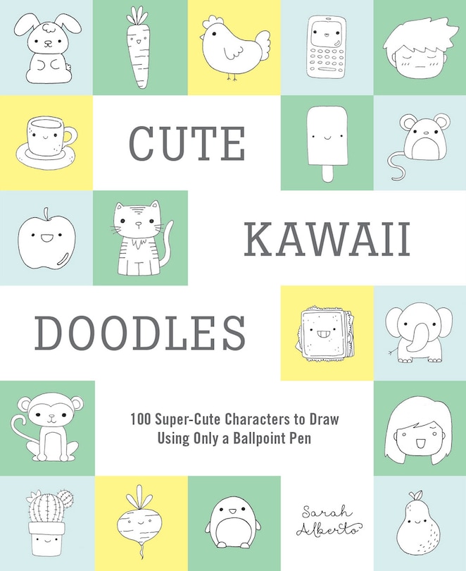 Front cover_Cute Kawaii Doodles (guided Sketchbook)