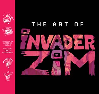 Front cover_The Art of Invader Zim
