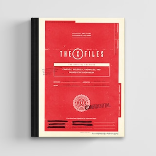 Front cover_The X-Files: The Official Archives