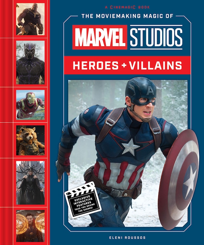 Front cover_The Moviemaking Magic of Marvel Studios: Heroes & Villains