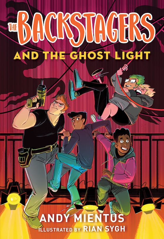 Front cover_The Backstagers and the Ghost Light (Backstagers #1)