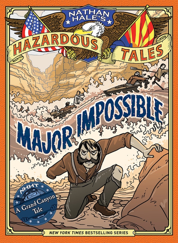 Front cover_Major Impossible (Nathan Hale's Hazardous Tales #9)