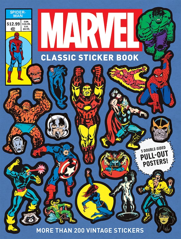 Couverture_Marvel Classic Sticker Book