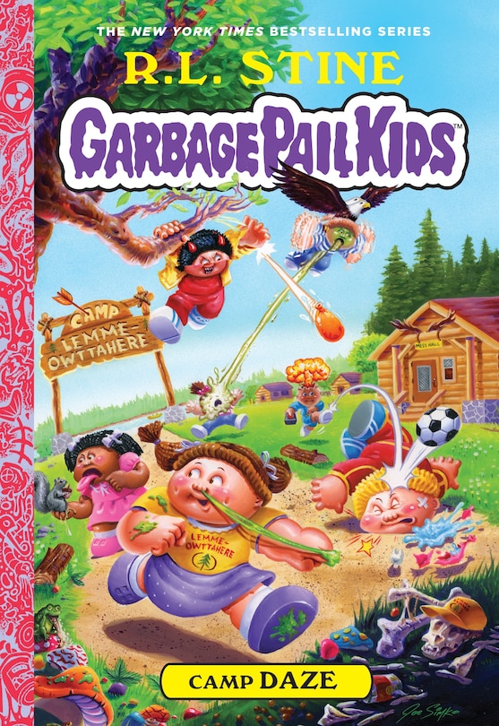 Front cover_Camp Daze (Garbage Pail Kids Book 3)