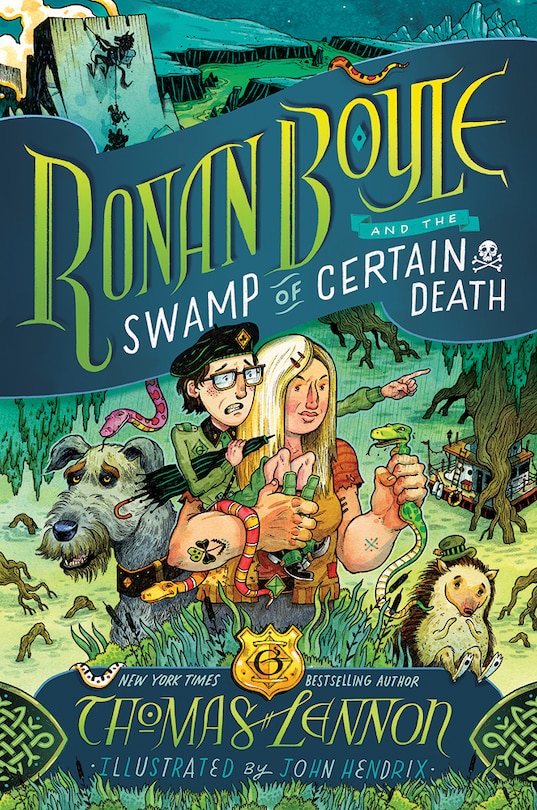 Front cover_Ronan Boyle And The Swamp Of Certain Death (ronan Boyle #2)