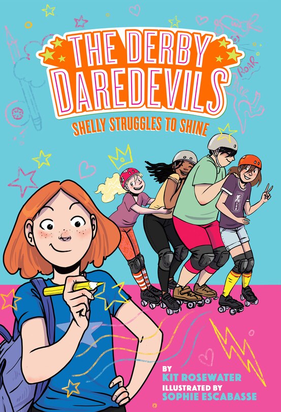 Front cover_Shelly Struggles To Shine (the Derby Daredevils Book #2)