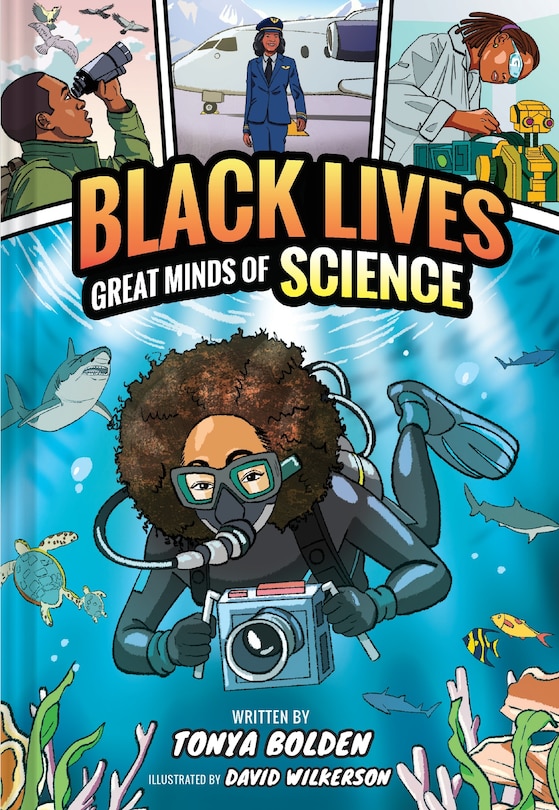 Front cover_Great Minds of Science (Black Lives #1)