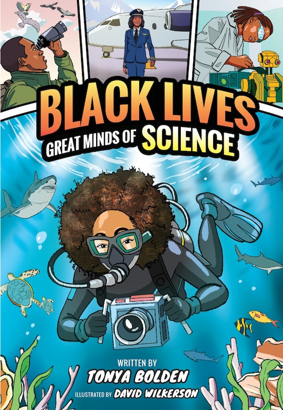 Front cover_Great Minds of Science (Black Lives #1)