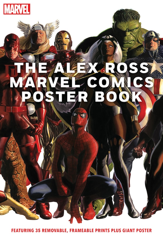 Front cover_The Alex Ross Marvel Comics Poster Book