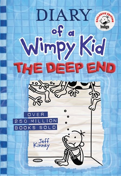 Couverture_The Deep End (Diary Of A Wimpy Kid Book 15) Indigo Exclusive Edition