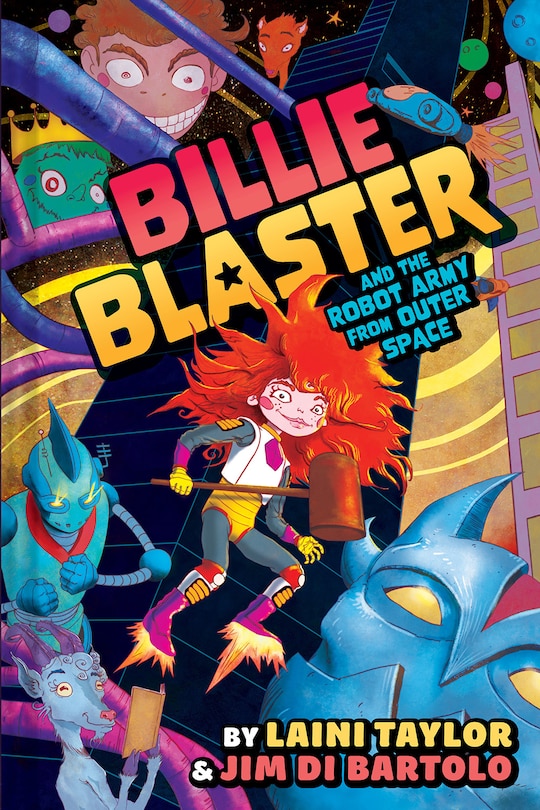 Couverture_Billie Blaster and the Robot Army from Outer Space