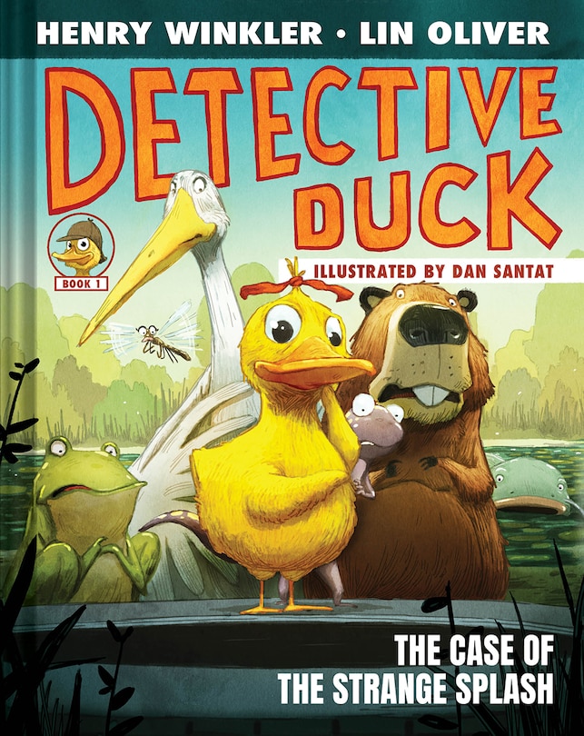 Couverture_Detective Duck: The Case of the Strange Splash (Detective Duck #1)
