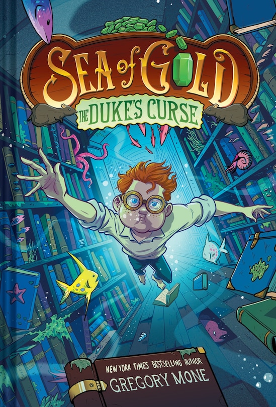 Front cover_The Duke's Curse (Sea of Gold Book 2) (A Middle Grade Adventure)