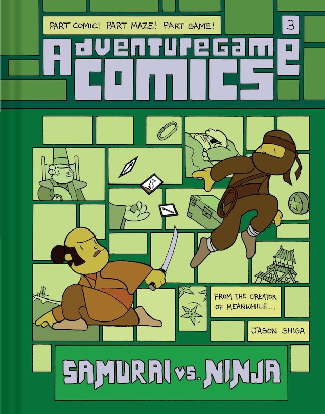 Front cover_Adventuregame Comics: Samurai vs. Ninja (Book 3)
