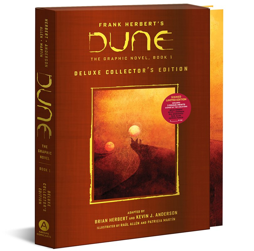 Front cover_Dune: The Graphic Novel, Book 1: Deluxe Collector's Edition (signed Limited Edition)