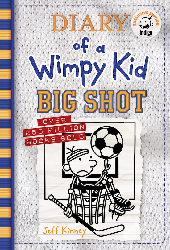 Front cover_Big Shot (Diary of a Wimpy Kid Book 16) Indigo Exclusive Edition