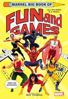 Front cover_Marvel Big Book Of Fun And Games