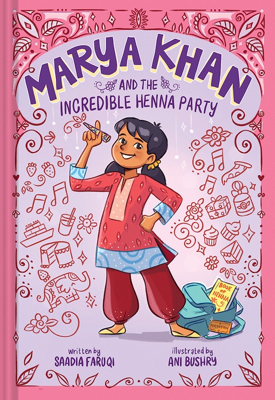 Front cover_Marya Khan and the Incredible Henna Party (Marya Khan #1)