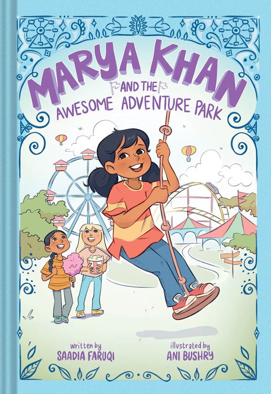Front cover_Marya Khan and the Awesome Adventure Park (Marya Khan #4)
