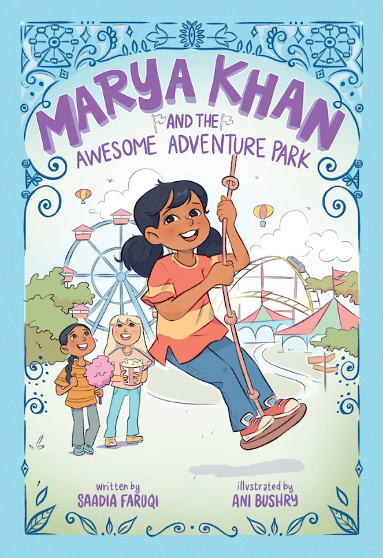 Couverture_Marya Khan and the Awesome Adventure Park (Marya Khan #4)