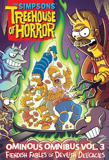Front cover_The Simpsons Treehouse of Horror Ominous Omnibus Vol. 3
