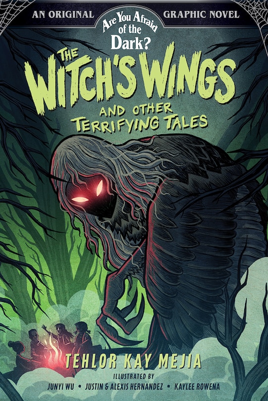 Front cover_The Witch's Wings and Other Terrifying Tales (Are You Afraid of the Dark? Graphic Novel #1)
