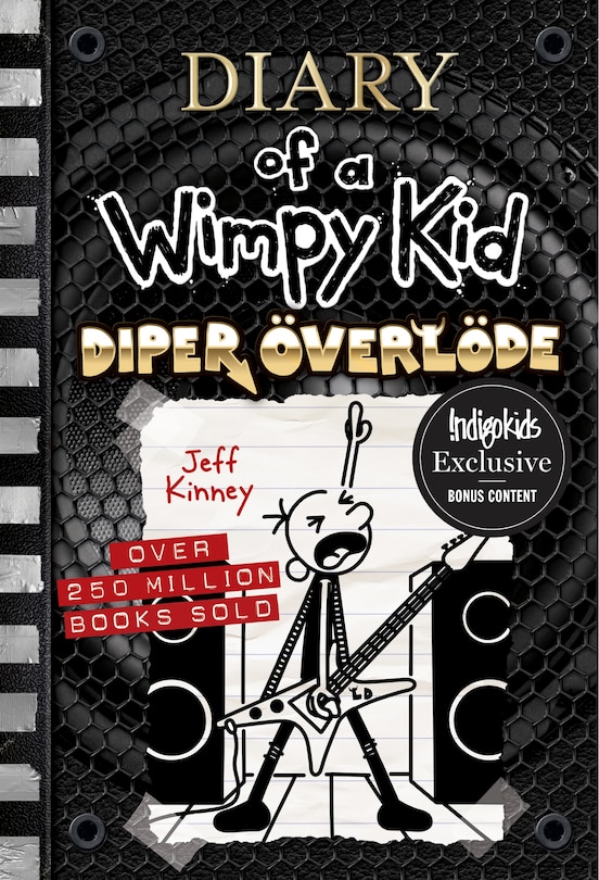 Diper Överlöde (Diary of a Wimpy Kid Book 17) Indigo Exclusive Edition