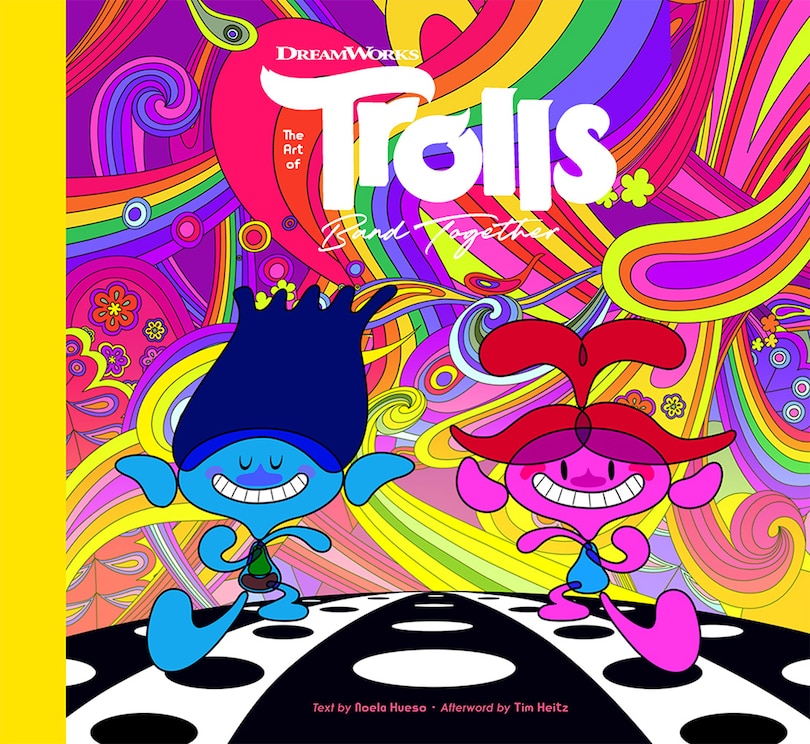 Front cover_The Art of DreamWorks Trolls Band Together