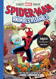 Front cover_Spider-Man: Animals Assemble! (A Mighty Marvel Team-Up) Indigo Exclusive Edition