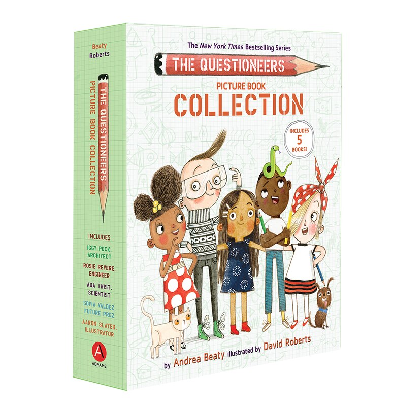 Front cover_The Questioneers Picture Book Collection (Books 1-5)