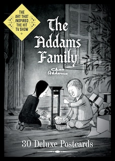 Front cover_The Addams Family: 30 Deluxe Postcards