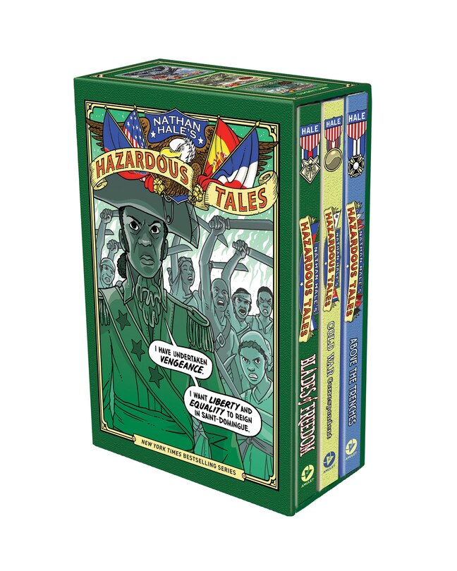 Nathan Hale's Hazardous Tales Fourth 3-Book Box Set: A Graphic Novel Collection