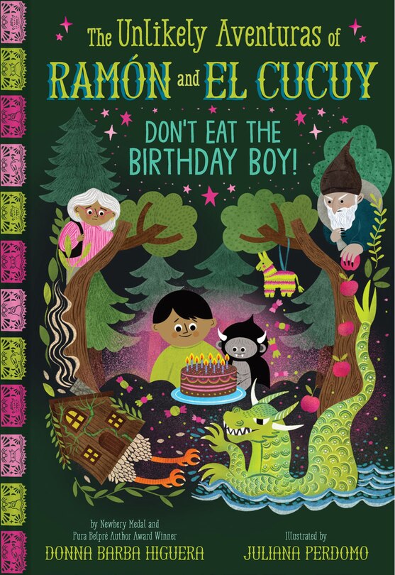 Front cover_Don't Eat the Birthday Boy! (The Unlikely Aventuras of Ramón and El Cucuy Book #2)