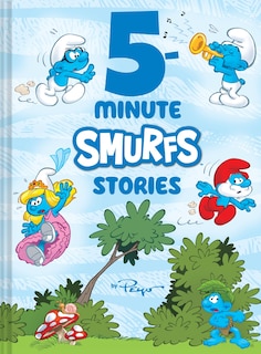 Front cover_5-Minute Smurfs Stories