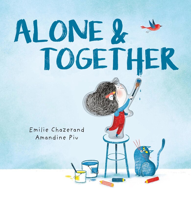 Front cover_Alone & Together (A Die-Cut Peek-Through Picture Book)