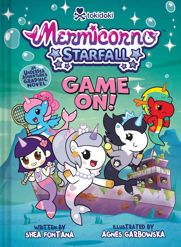 Front cover_Mermicorno: Starfall—GAME ON!