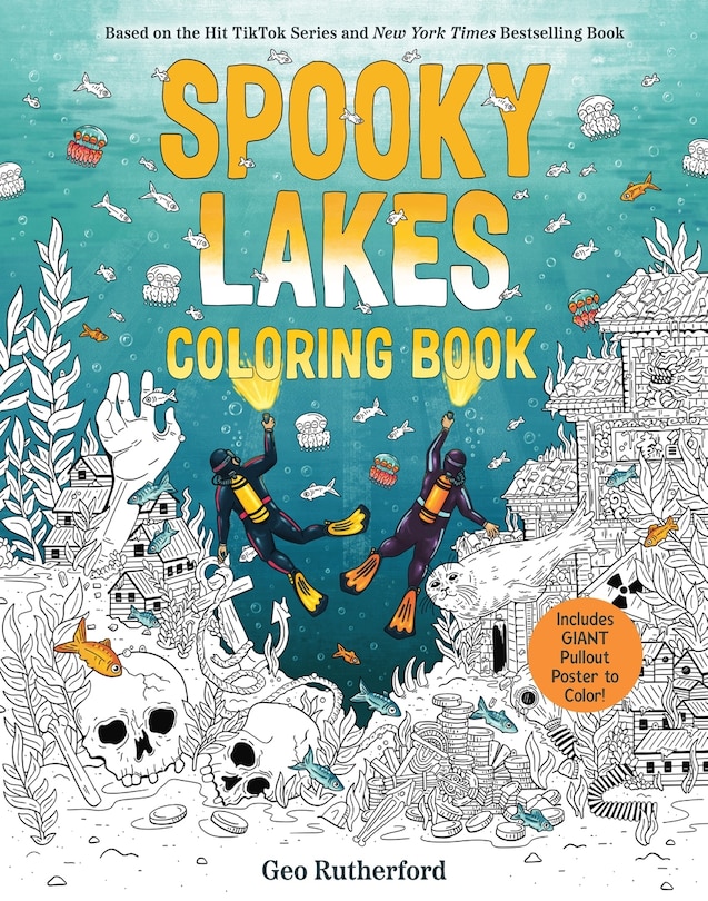 Front cover_Spooky Lakes Coloring Book