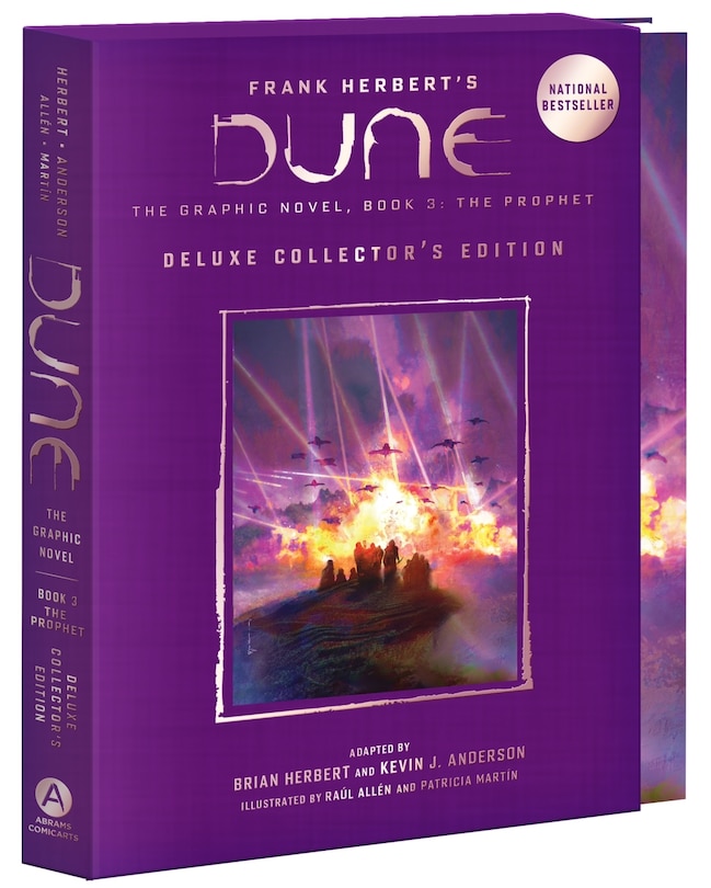 Front cover_DUNE: The Graphic Novel,  Book 3: The Prophet: Deluxe Collector's Edition