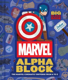 Front cover_Marvel Alphablock: Deluxe Gift Edition (An Abrams BIG Block Book)