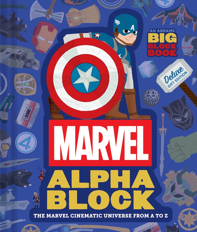 Front cover_Marvel Alphablock: Deluxe Gift Edition (An Abrams BIG Block Book)